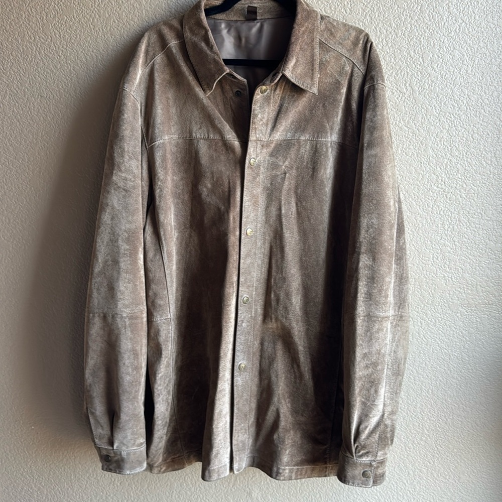 Vintage Danier mens suede western jacket 2xl 2x tall